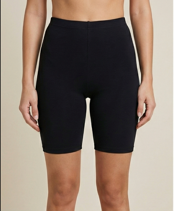 She's Bae Boutique Leggings & Bikers — Not So Basic Vibe High-Waist Biker Shorts