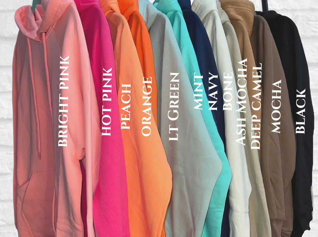 She's Bae Boutique Everyday Essentials — Essence Collection Fleece Hoodie