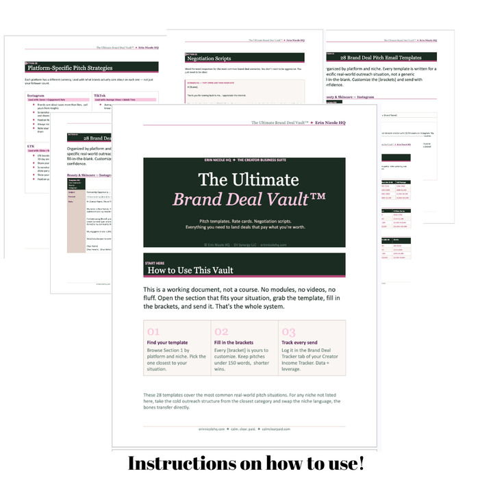 The Ultimate Brand Deal Vault™