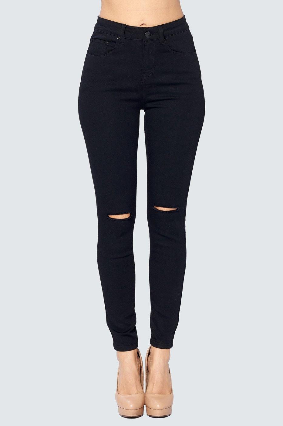 Black High Waisted Jeans - She's Bae Boutique