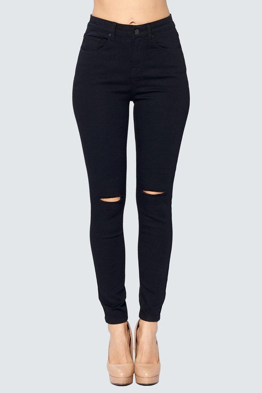 Black High Waisted Jeans - She's Bae Boutique