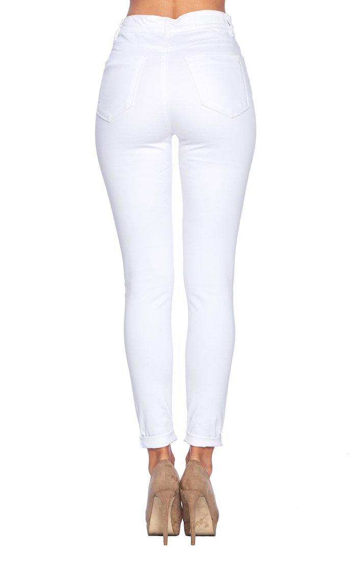 Classic White Jeans - She's Bae Boutique