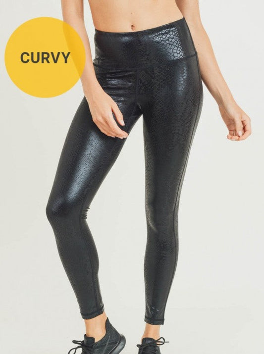 Black Venom Legging (Curvy)