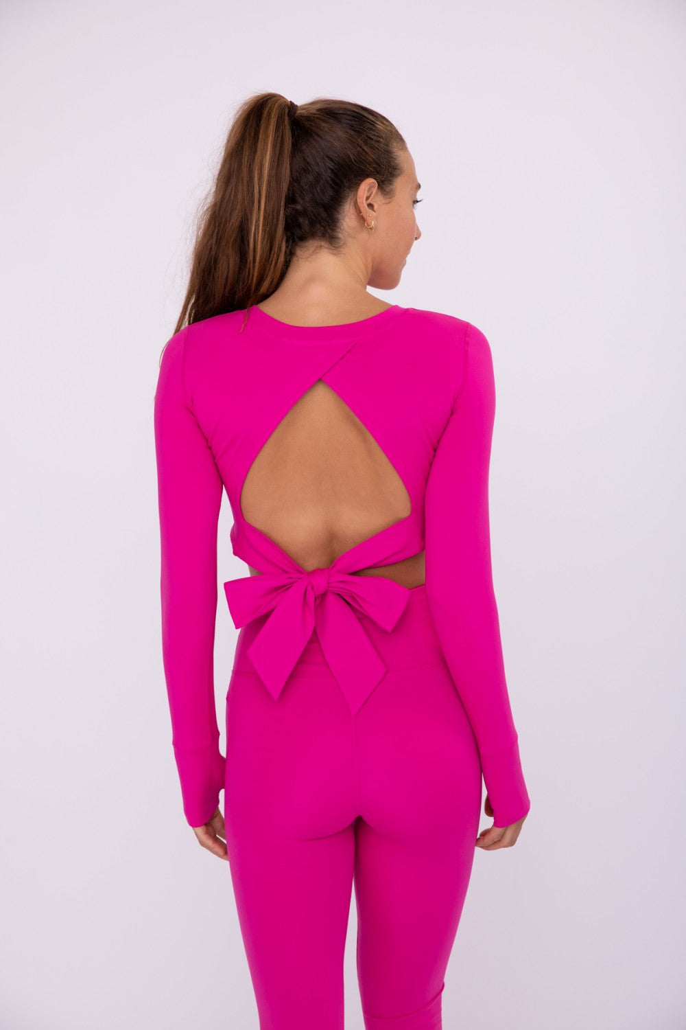 Wrapped Like A Bow Top -Berry