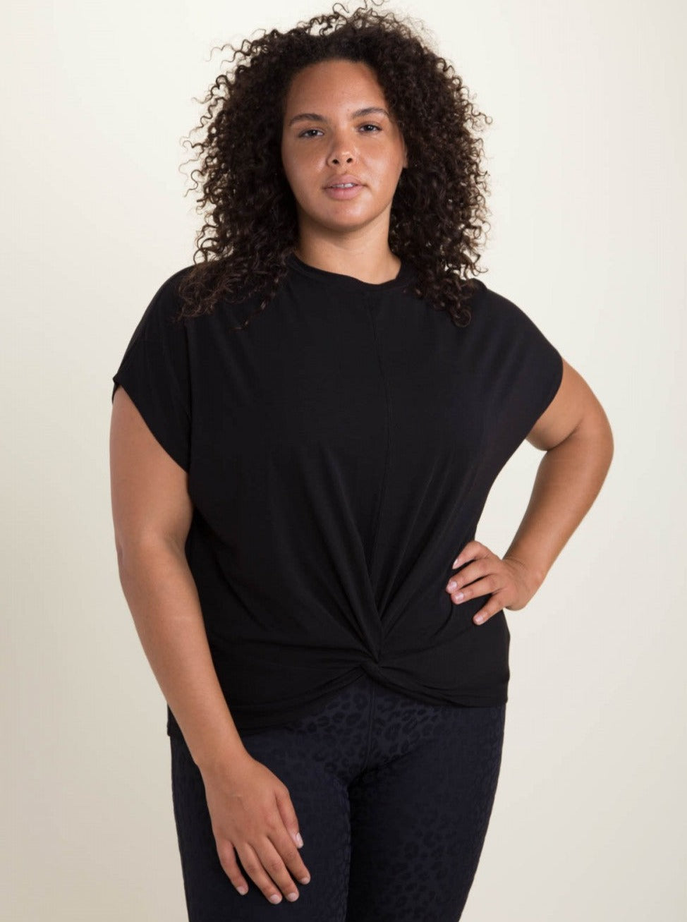 Ivana Twist Front Tee