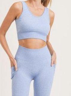 Blue Flawless 2PC Set - She's Bae Boutique