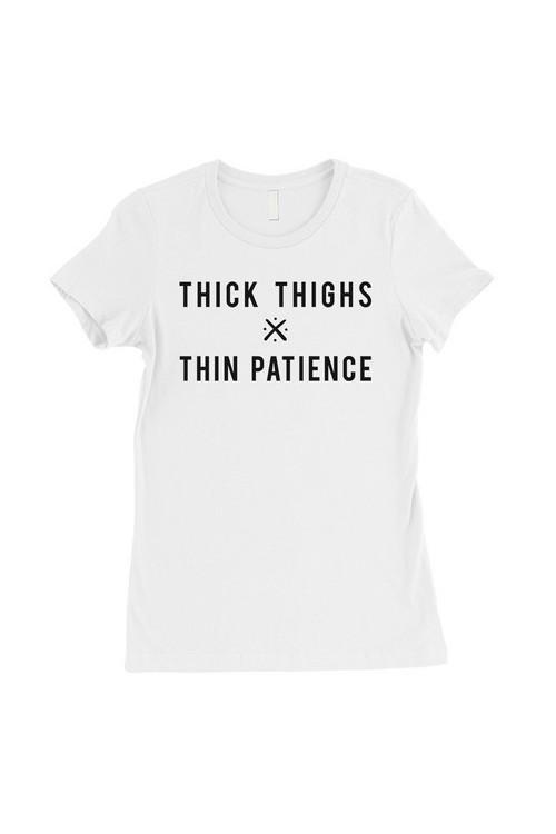 Thick Thighs X Thin Patience Graphic Tee